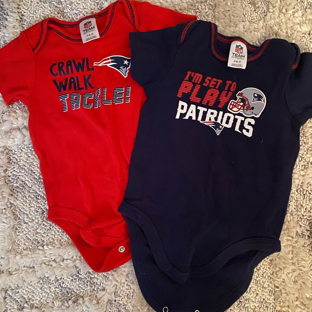 Patriots Baby Onsies